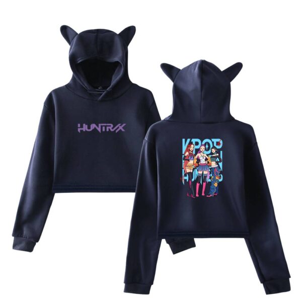 Demon Hunters Cropped Hoodie #13 - Image 3